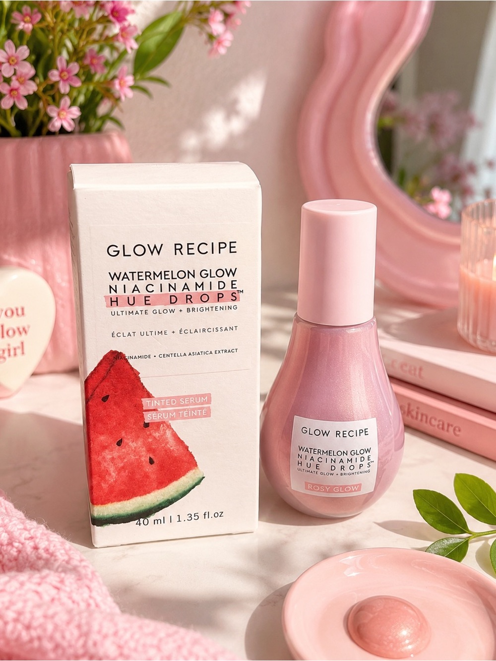 Glow Recipe Pink Shimmer Hue Drops Liquid Highlighter